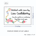 PPLR_HIDDEN_PRODUCT Thread and Flowers (2"x3" Cotton - 12 labels/set)