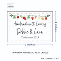 PPLR_HIDDEN_PRODUCT Christmas Garland (2"x3" Cotton - 12 labels/set)