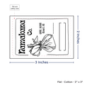 PPLR_HIDDEN_PRODUCT Print your Logo or Image on FLAT Cotton Tags