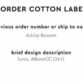 PPLR_HIDDEN_PRODUCT Reorder Previous Label Design - COTTON