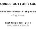 PPLR_HIDDEN_PRODUCT Reorder Previous Label Design - COTTON