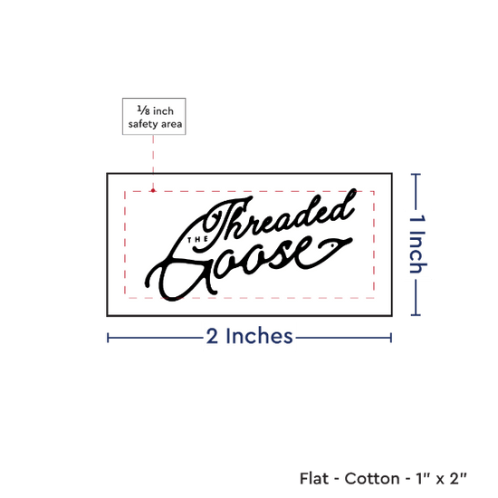 PPLR_HIDDEN_PRODUCT Print your Logo or Image on FLAT Cotton Tags