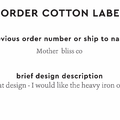 PPLR_HIDDEN_PRODUCT Reorder Previous Label Design - COTTON