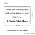 PPLR_HIDDEN_PRODUCT Large Text Only Label (2"x3"-Cotton)