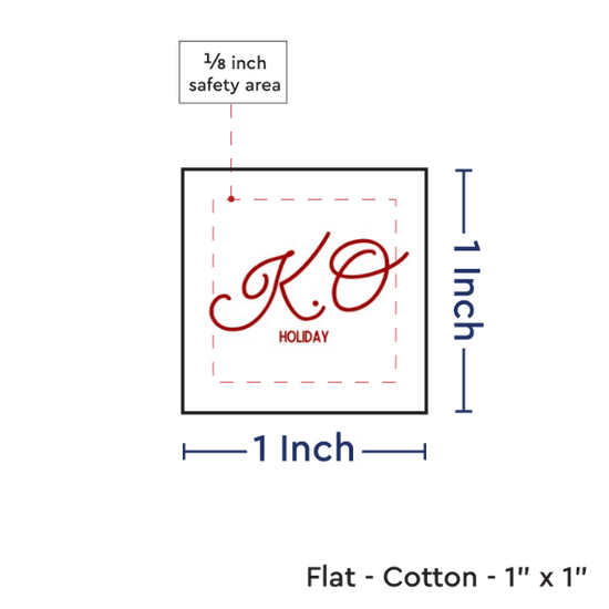 PPLR_HIDDEN_PRODUCT Print your Logo or Image on FLAT Cotton Tags