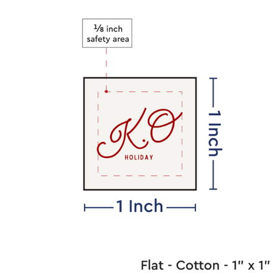 PPLR_HIDDEN_PRODUCT Print your Logo or Image on FLAT Cotton Tags