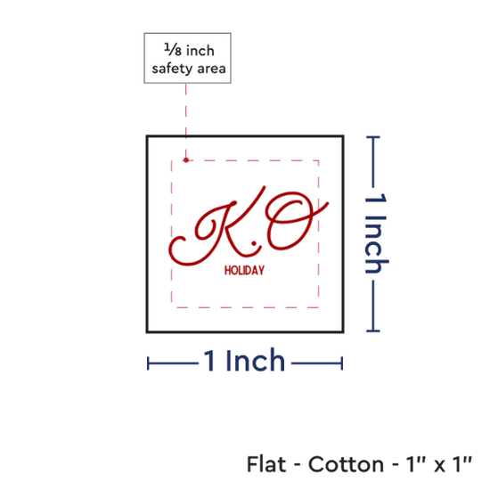 PPLR_HIDDEN_PRODUCT Print your Logo or Image on FLAT Cotton Tags