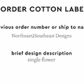 PPLR_HIDDEN_PRODUCT Reorder Previous Label Design - COTTON