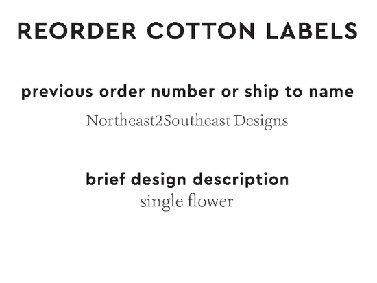 PPLR_HIDDEN_PRODUCT Reorder Previous Label Design - COTTON