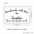 PPLR_HIDDEN_PRODUCT Double Heart Border (2"x3" Cotton - 12 labels/set)