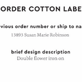 PPLR_HIDDEN_PRODUCT Reorder Previous Label Design - COTTON