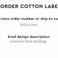 PPLR_HIDDEN_PRODUCT Reorder Previous Label Design - COTTON