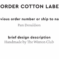 PPLR_HIDDEN_PRODUCT Reorder Previous Label Design - COTTON