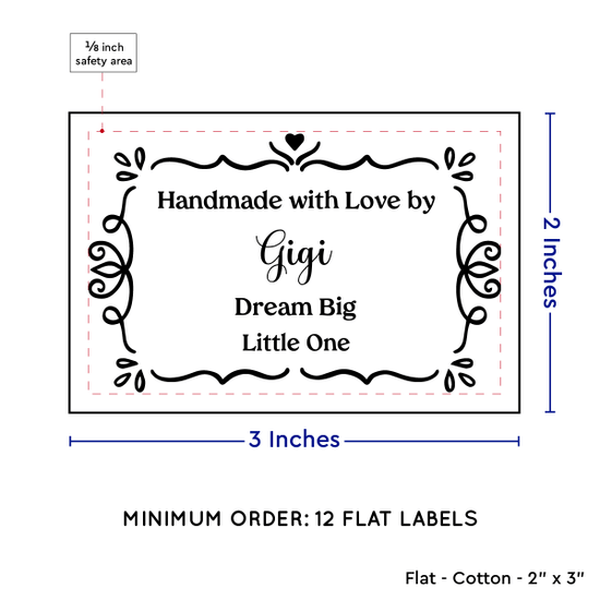 PPLR_HIDDEN_PRODUCT Swirl Accent Border (2"x3" Cotton - 12 labels/set)