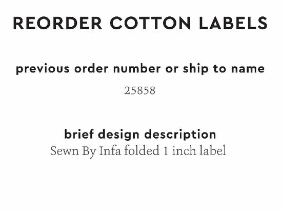 PPLR_HIDDEN_PRODUCT Reorder Previous Label Design - COTTON