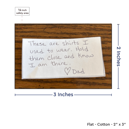 PPLR_HIDDEN_PRODUCT Print your Logo or Image on FLAT Cotton Tags