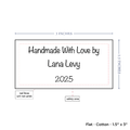 PPLR_HIDDEN_PRODUCT Text Only Medium Large Label (1.5"x3"-Cotton)