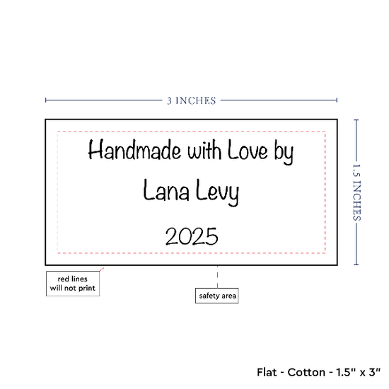 PPLR_HIDDEN_PRODUCT Text Only Medium Large Label (1.5"x3"-Cotton)