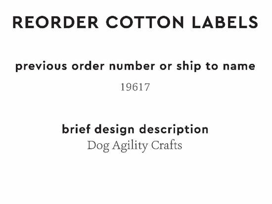 PPLR_HIDDEN_PRODUCT Reorder Previous Label Design - COTTON