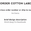 PPLR_HIDDEN_PRODUCT Reorder Previous Label Design - COTTON
