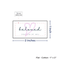 PPLR_HIDDEN_PRODUCT Print your Logo or Image on FLAT Cotton Tags