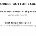 PPLR_HIDDEN_PRODUCT Reorder Previous Label Design - COTTON