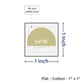 PPLR_HIDDEN_PRODUCT Print your Logo or Image on FLAT Cotton Tags