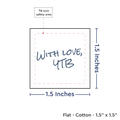 PPLR_HIDDEN_PRODUCT Print your Logo or Image on FLAT Cotton Tags