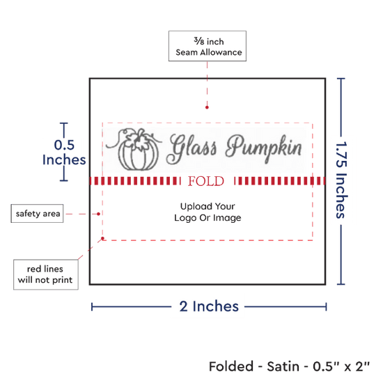 PPLR_HIDDEN_PRODUCT Print your Logo or Image on Satin Tags (2" wide - Satin)