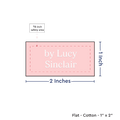 PPLR_HIDDEN_PRODUCT Print your Logo or Image on FLAT Cotton Tags