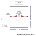 PPLR_HIDDEN_PRODUCT Print your logo/Image on Satin Tags (1.5" wide - Satin)
