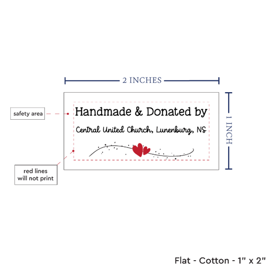 PPLR_HIDDEN_PRODUCT Double Hearts (2"x1"-Cotton)