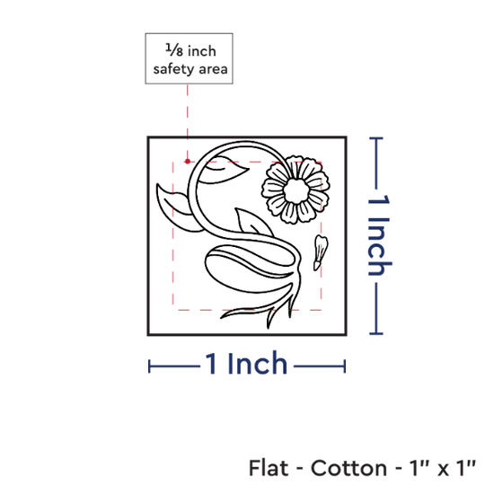 PPLR_HIDDEN_PRODUCT Print your Logo or Image on FLAT Cotton Tags