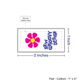 PPLR_HIDDEN_PRODUCT Print your Logo or Image on FLAT Cotton Tags