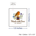PPLR_HIDDEN_PRODUCT Print your Logo or Image on FLAT Cotton Tags