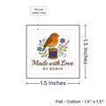 PPLR_HIDDEN_PRODUCT Print your Logo or Image on FLAT Cotton Tags