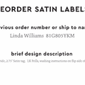 PPLR_HIDDEN_PRODUCT Reorder Previous Label Design - SATIN
