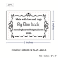 PPLR_HIDDEN_PRODUCT Swirl Accent Border (2"x3" Cotton - 12 labels/set)