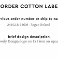 PPLR_HIDDEN_PRODUCT Reorder Previous Label Design - COTTON