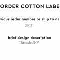 PPLR_HIDDEN_PRODUCT Reorder Previous Label Design - COTTON