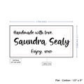 PPLR_HIDDEN_PRODUCT Text Only Medium Large Label (1.5"x3"-Cotton)