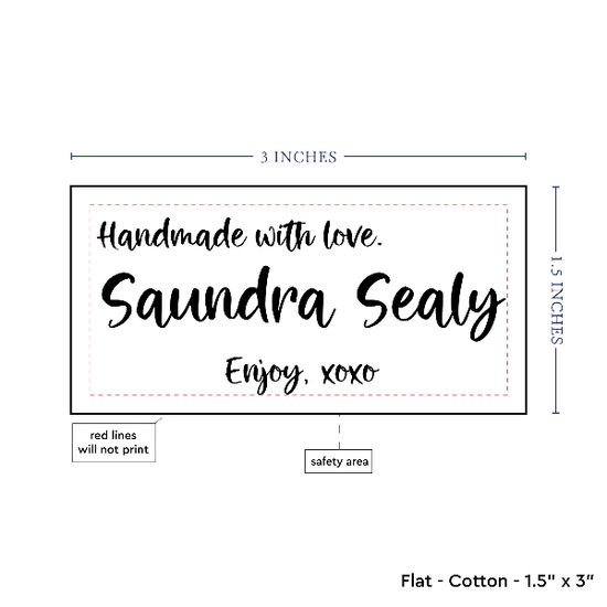 PPLR_HIDDEN_PRODUCT Text Only Medium Large Label (1.5"x3"-Cotton)