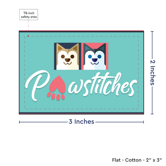 PPLR_HIDDEN_PRODUCT Print your Logo or Image on FLAT Cotton Tags