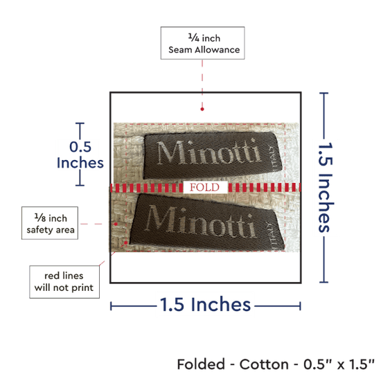 PPLR_HIDDEN_PRODUCT Print Your Logo or Image on FOLDED Cotton Tags