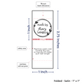 PPLR_HIDDEN_PRODUCT Circle Heart (1" wide - Satin)