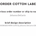 PPLR_HIDDEN_PRODUCT Reorder Previous Label Design - COTTON