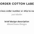 PPLR_HIDDEN_PRODUCT Reorder Previous Label Design - COTTON