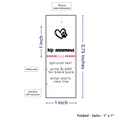PPLR_HIDDEN_PRODUCT Heart and Paw Print (1" wide - Satin)