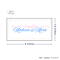 PPLR_HIDDEN_PRODUCT Print your Logo or Image on FLAT Cotton Tags