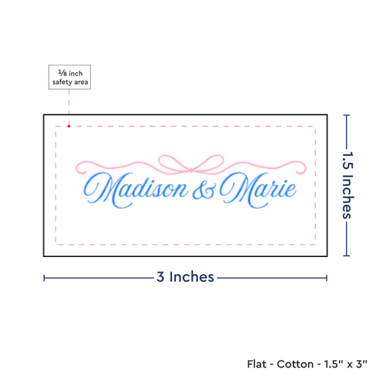 PPLR_HIDDEN_PRODUCT Print your Logo or Image on FLAT Cotton Tags